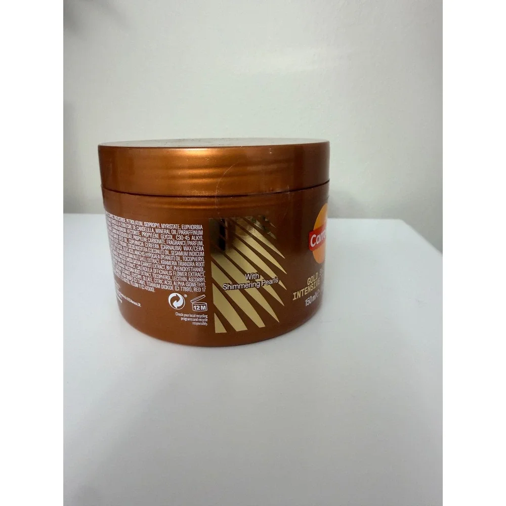 Carroten Gold Shimmer Intensive Tanning Gel Unisex 150ml Bronze Glow NWT
